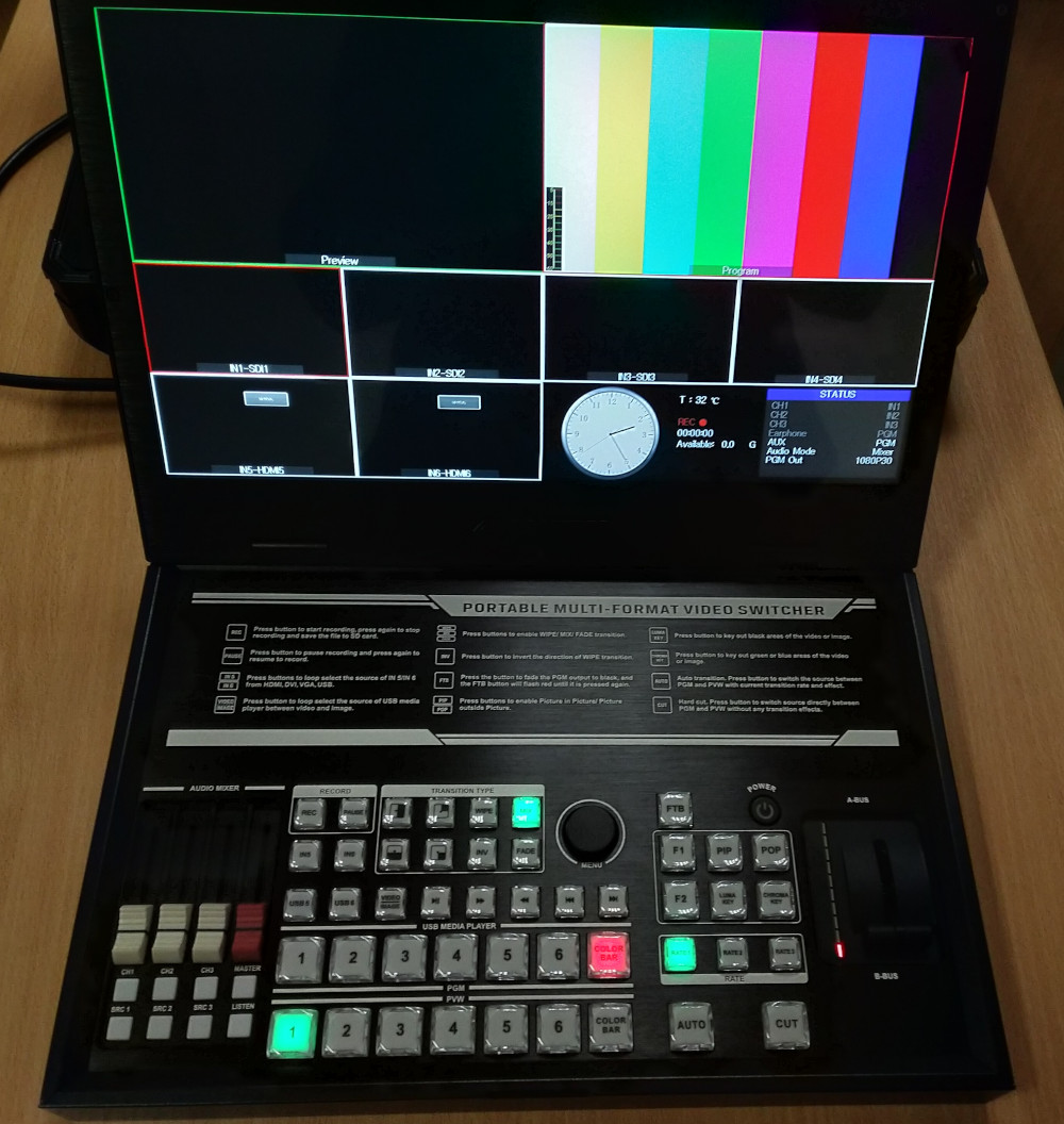 Avmatrix PVS0615 in work